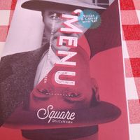 Menu at Square Delicatessen in Strasbourg