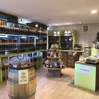 Inside store at Lilly's Green Market in Nyon