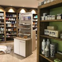 Inside store at Lilly's Green Market in Nyon