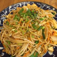 vegan wok at Marco Polo Noodles in Bruges