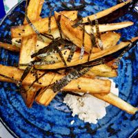 Eggplant and Nori Chips at KYOsk Cafe in Ocean Grove