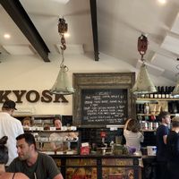 gorgeous decor at KYOsk Cafe in Ocean Grove