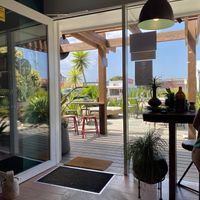 outside seating available  at KYOsk Cafe in Ocean Grove