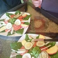 3 dish at Cafe Tango in Samaipata