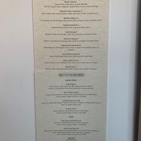 Menu on 11/20/2021 at The Very Good Butchers in Victoria