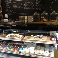 Cheeses and deserts at The Very Good Butchers in Victoria