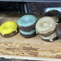 Vegan Donuts at The Very Good Butchers in Victoria