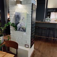 Painting of a pig at SIGGIS v/gan dine & co. in Munich