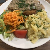 Jagerschnitzel   at SIGGIS v/gan dine & co. in Munich