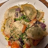 Schlutzkrapfen  at SIGGIS v/gan dine & co. in Munich