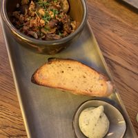 Garlic mushrooms  at SIGGIS v/gan dine & co. in Munich