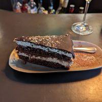 Peanut butter torte at SIGGIS v/gan dine & co. in Munich
