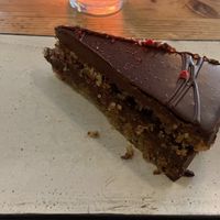 Nougat-Kuchen  at SIGGIS v/gan dine & co. in Munich