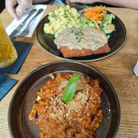 God knows I love lasagna at SIGGIS v/gan dine & co. in Munich