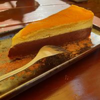 Chocolate mango cake at SIGGIS v/gan dine & co. in Munich