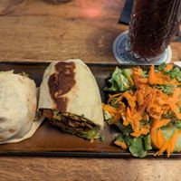 Greek Wrap at SIGGIS v/gan dine & co. in Munich