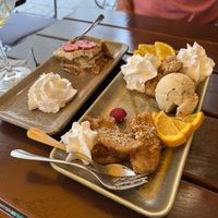 Tiramisu and sweet banana   at SIGGIS v/gan dine & co. in Munich