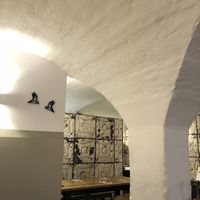 Simple and nice decor at SIGGIS v/gan dine & co. in Munich
