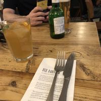 “Beautiful” ice tea and GF beer.  at SIGGIS v/gan dine & co. in Munich