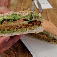 Burger at SIGGIS v/gan dine & co. in Munich