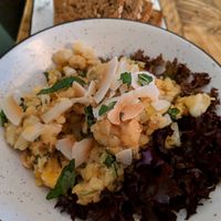 Lentil salad at SIGGIS v/gan dine & co. in Munich