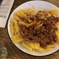 And the pasta with gluten free noodles  at SIGGIS v/gan dine & co. in Munich
