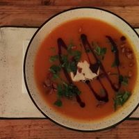 Pumpkin Soup at SIGGIS v/gan dine & co. in Munich