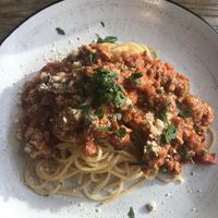 Pasta Ragout at SIGGIS v/gan dine & co. in Munich