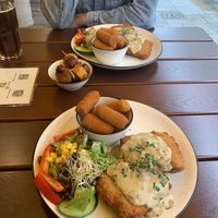 Jägerschnitzel  at SIGGIS v/gan dine & co. in Munich