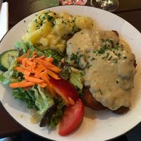 Jägerschnitzel  at SIGGIS v/gan dine & co. in Munich