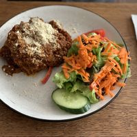Yummi Lasagne at SIGGIS v/gan dine & co. in Munich