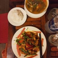 mixed vegetables, unbelievably flavourful at Nocturnal Artist in Hoi An