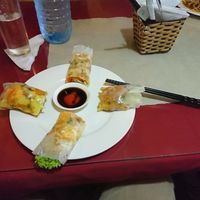 Vietnamese pancakes - Bành Xèo at Nocturnal Artist in Hoi An