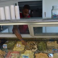 Amazing vegan ice cream at King's Ice Cream in Dimona