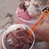 nom nom nom at King's Ice Cream in Dimona