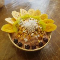 Blueberry smoothiebowl at SHAKA - Bohol in Panglao