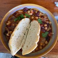 Mixed beans with bread  at SHAKA - Bohol in Panglao