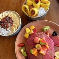 Vegan pancakes and smoothie bowls  at SHAKA - Bohol in Panglao