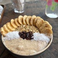 Vegan pb and caramel smoothie bowl   at SHAKA - Bohol in Panglao