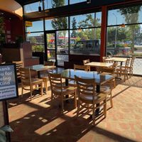 Seating at Cafe Yumm - Cascade Park Plaza in Vancouver