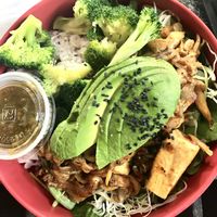 This was the Shiitake Mushroom bowl. I added avocado and broccoli to it. 5/5 at Koriente in Austin