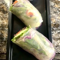 This was the Summer Roll. It was on, refreshing but nothing amazing. 3.25/5 at Koriente in Austin