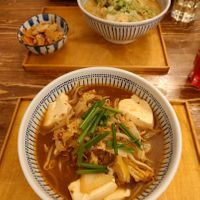 Chige Udon, TanTan Udon, Okazu, Jasmin Tee& Shiso-Soda at Nobiko in Cologne