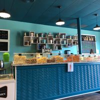 Large vegan selection  at Lady's Gourmet Popcorn in Griffith