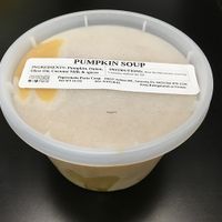 Pumpkin soup at Peperonata Pasta & Empanadas in Sarasota