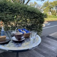 Terrace at Cafe 5884 in Tokyo