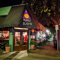 Outside of Kiku Shushi at Kiku Sushi in Berkeley