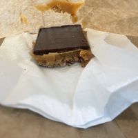 Vegan caramel slice   at Smith's Alternative Cafe in Canberra