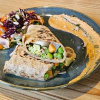 Grilled Veggie Wrap at Bodhi Greens in Dharamshala