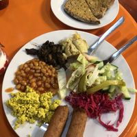 Full English breakfast (£6) at Manchester Vegan Cafe in Manchester
